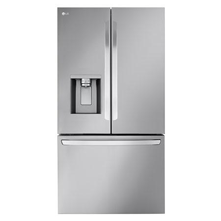 31 cu.ft. French 3-Door, Standard-Depth MAX™ Refrigerator with Single ...