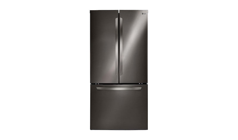 LG 33" Black Stainless Steel French Door Refrigerator with Smart Cooling System, 24 cu.ft. , LFC24786SD