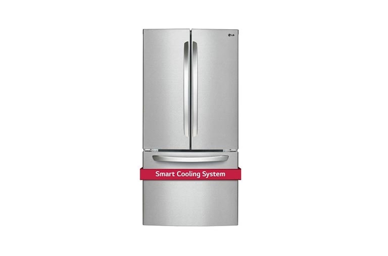 LG 33" French Door Refrigerator with Smart Cooling System, 24 cu.ft., LFC24786ST
