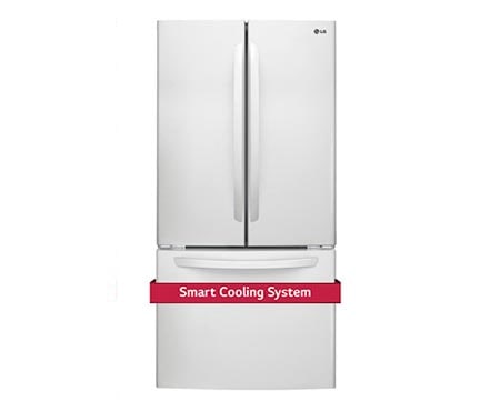 LG 33" French Door Refrigerator with Smart Cooling System, 24 cu.ft., LFC24786SW
