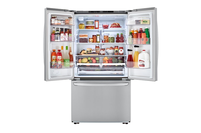 LG 23 cu.ft. Counter Depth French Door Refrigerator, LFCC22426S