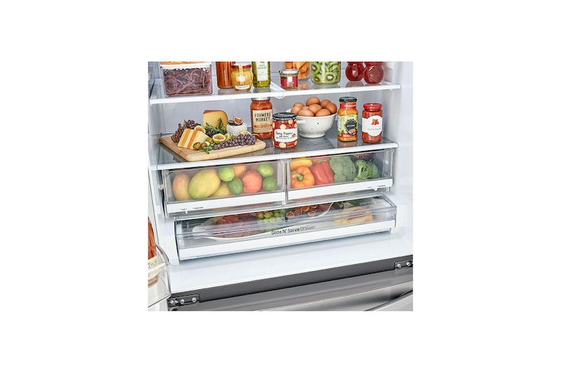 LG 23 cu.ft. Counter Depth French Door Refrigerator, LFCC22426S