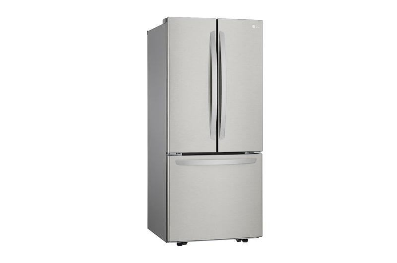LG 30" French Door Refrigerator with Smart Cooling System, 22 cu. Ft., LFNS22530S