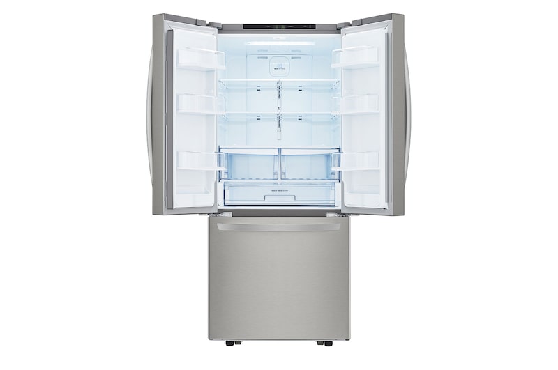 LG 30" French Door Refrigerator with Smart Cooling System, 22 cu. Ft., LFNS22530S