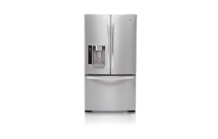 LG 3-Door French Door Refrigerator with Ice and Water Dispenser (24.7 cu.ft.), LFX25975ST