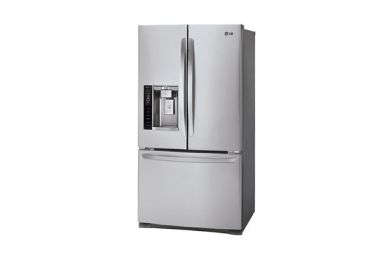 LG 36" French Door Refrigerator with Slim SpacePlus™ Ice System, 27 cu.ft., LFX28968ST