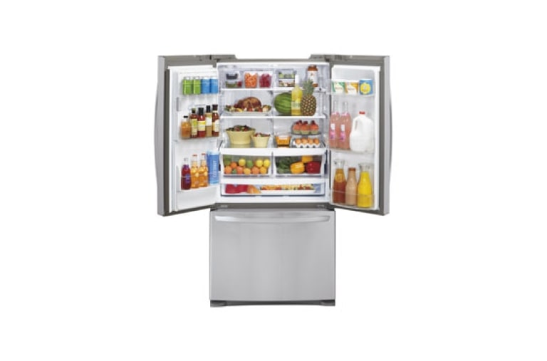 LG 36" French Door Refrigerator with Slim SpacePlus™ Ice System, 27 cu.ft., LFX28968ST