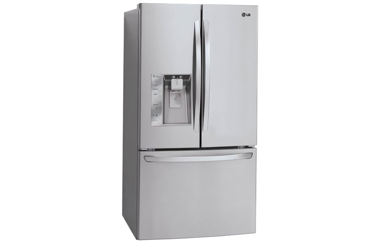 LG 36 Inch, MEGA capacity (32.5 cu. ft.) French Door Refrigerator with Slim SpacePlus™ Ice System, LFX33975ST