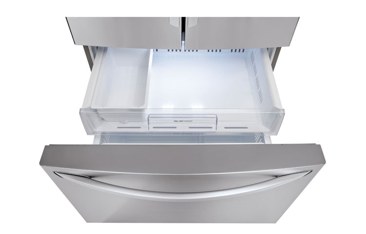 LG 36 Inch, MEGA capacity (32.5 cu. ft.) French Door Refrigerator with Slim SpacePlus™ Ice System, LFX33975ST