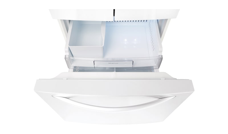 LG 33" French Door Refrigerator with Slim SpacePlus™ Ice System, 24 cu.ft., LFXS24623W