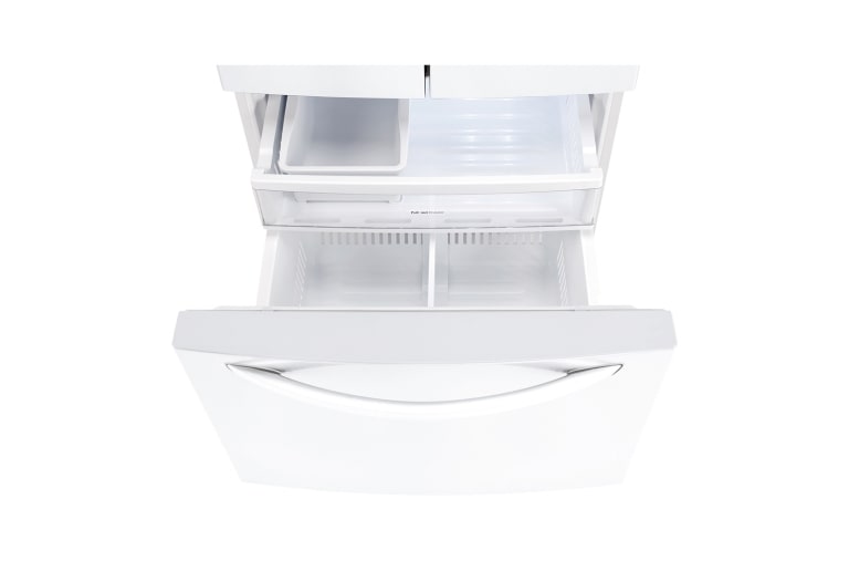 LG 33" French Door Refrigerator with Slim SpacePlus™ Ice System, 24 cu.ft., LFXS24623W