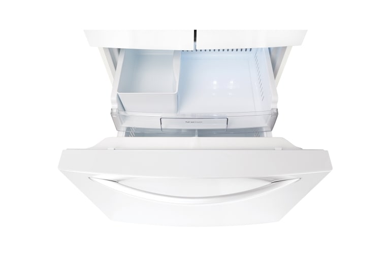 LG 33" French Door Refrigerator with Slim SpacePlus™ Ice System, 24 cu.ft., LFXS24623W