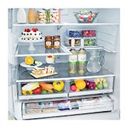 LG 36" Smudge Resistant Refrigerator with InstaView® Door-in-Door®, Dual Ice Maker and WiFi Connectivity, 28 cu.ft., LFXS28596S
