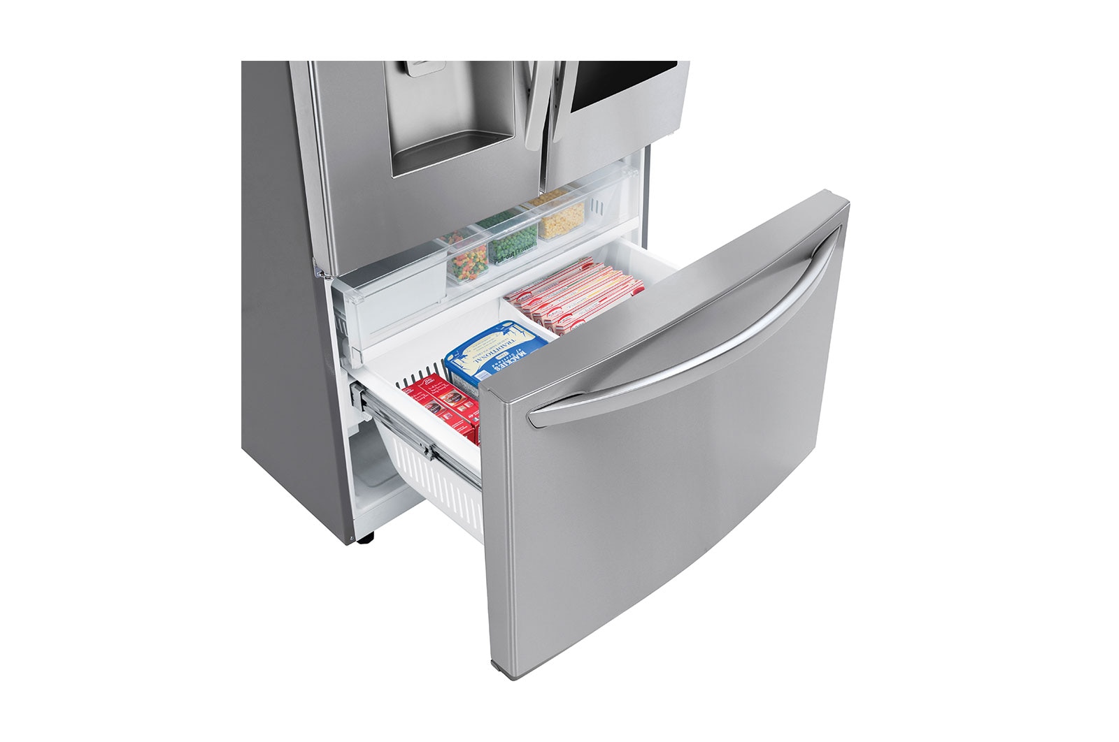 LG 36" Smudge Resistant Refrigerator with InstaView® Door-in-Door®, Dual Ice Maker and WiFi Connectivity, 28 cu.ft., LFXS28596S