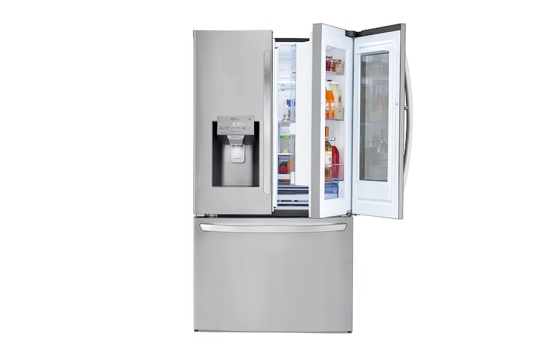 LG 36" Smudge Resistant Refrigerator with InstaView® Door-in-Door®, Dual Ice Maker and WiFi Connectivity, 28 cu.ft., LFXS28596S