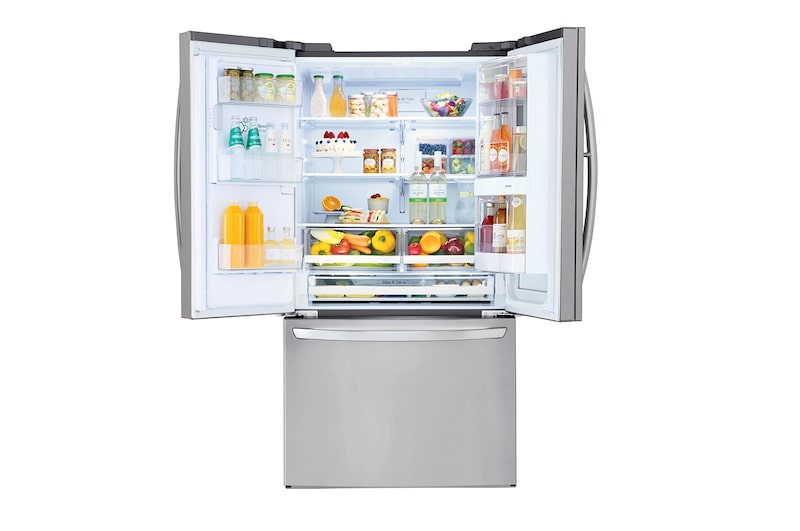LG 36" Smudge Resistant Refrigerator with InstaView® Door-in-Door®, Dual Ice Maker and WiFi Connectivity, 28 cu.ft., LFXS28596S