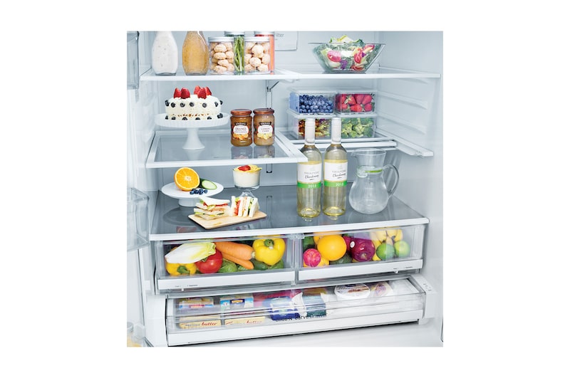 LG 36" Smudge Resistant Refrigerator with InstaView® Door-in-Door®, Dual Ice Maker and WiFi Connectivity, 28 cu.ft., LFXS28596S