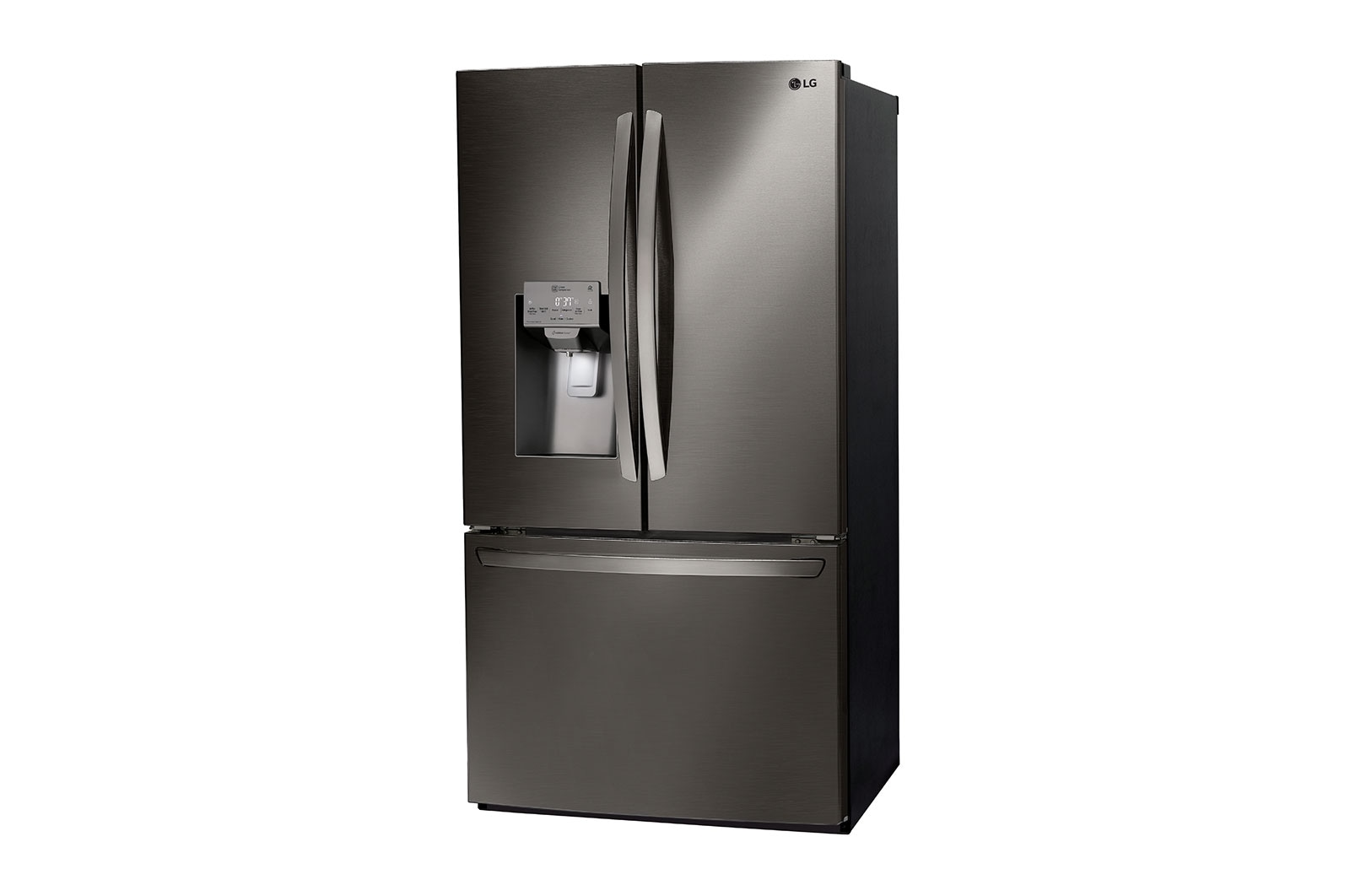 LG 36" Black Stainless Steel French Door Refrigerator, 28 cu.ft., LFXS28968D