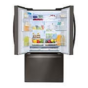 LG 36" Black Stainless Steel French Door Refrigerator, 28 cu.ft., LFXS28968D