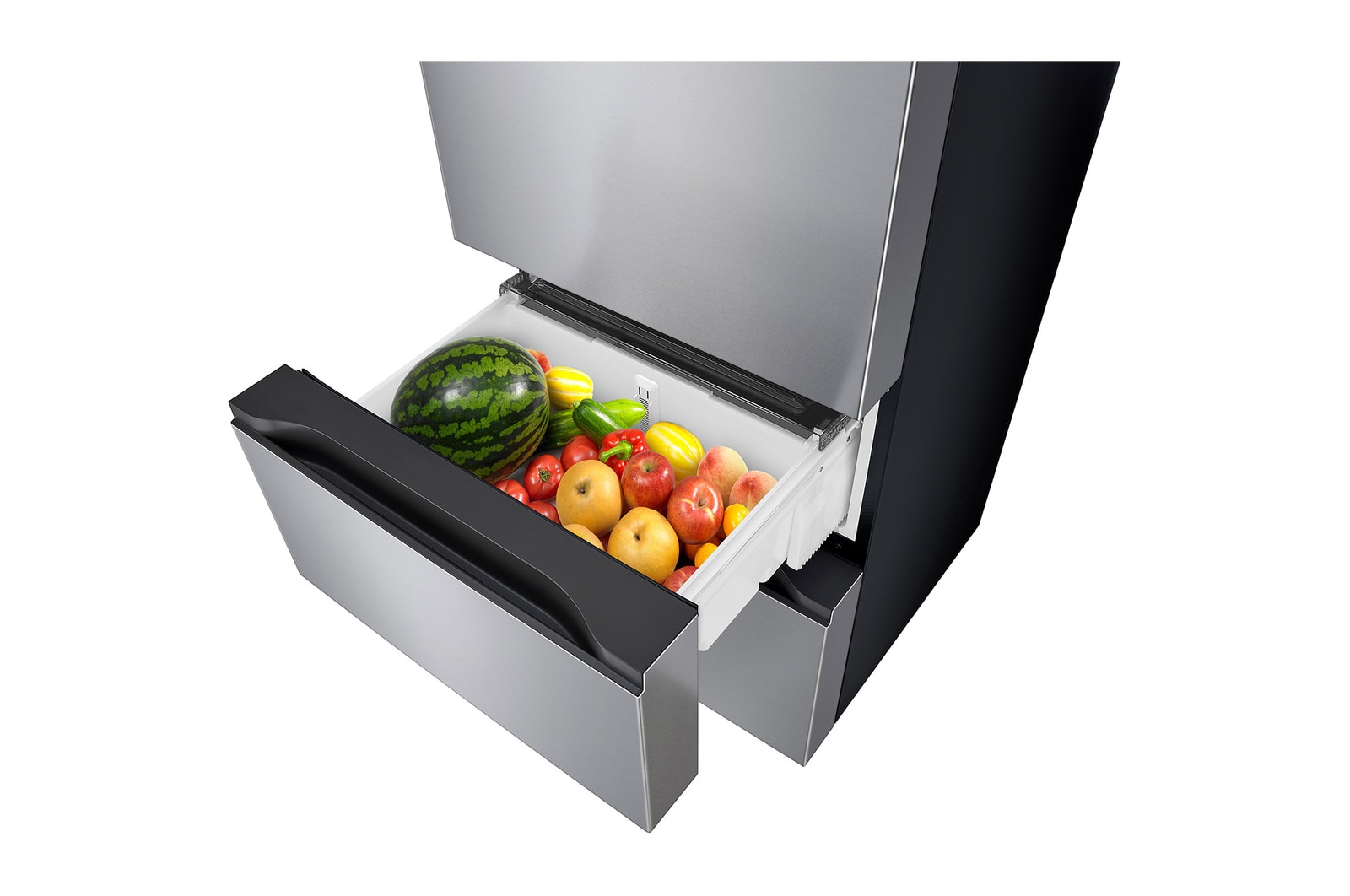 Bottom Door Opened with Vegetables