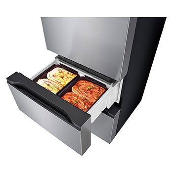 Bottom Door Opened with Food