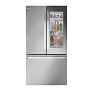 LG 36" 27 cu.ft. Mirror InstaView® Counter-Depth MAX™ French 3-Door Refrigerator | Internal Water Dispenser | Ice Maker, LLFGC2706S