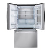 LG 36" 27 cu.ft. Mirror InstaView® Counter-Depth MAX™ French 3-Door Refrigerator | Internal Water Dispenser | Ice Maker, LLFGC2706S