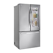 LG 36" 27 cu.ft. Mirror InstaView® Counter-Depth MAX™ French 3-Door Refrigerator | Internal Water Dispenser | Ice Maker, LLFGC2706S
