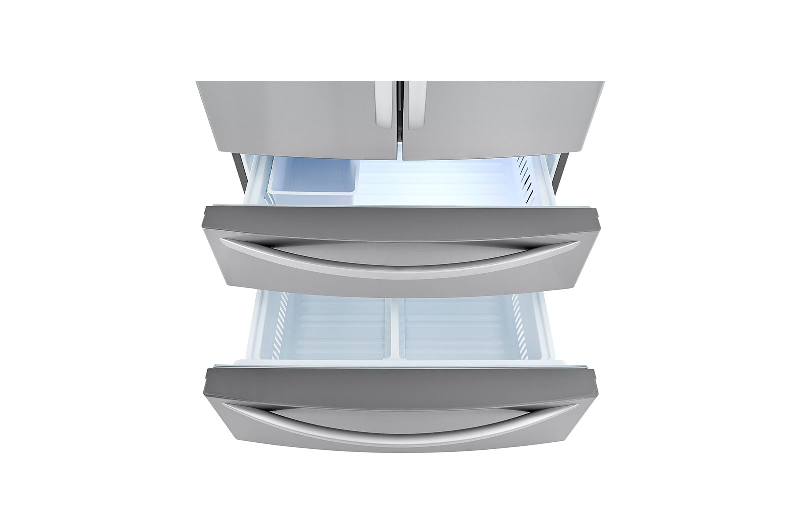 LG 36" 4-Door French Door Refrigerator with Internal water dispenser and Smart Cooling™ Plus, LMWS27626S