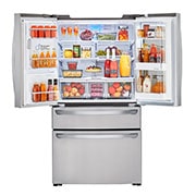 LG 36" InstaView™ Door-in-Door® Counter-Depth Refrigerator, 23 cu. ft., LMXC23796S