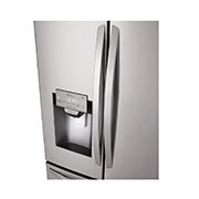 LG 36" 28 cu.ft. Standard-Depth French 4-Door Refrigerator | Ice & Water Dispenser | Dual Ice Maker, LMXS28626S