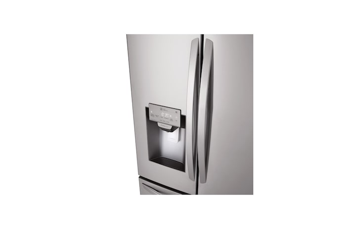 LG 36" 28 cu.ft. Standard-Depth French 4-Door Refrigerator | Ice & Water Dispenser, LMXS28626S