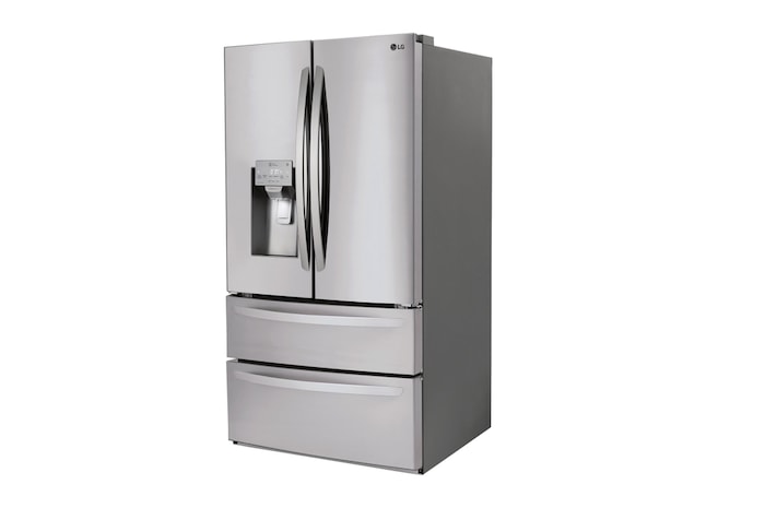 LG 36" 28 cu.ft. Standard-Depth French 4-Door Refrigerator | Ice & Water Dispenser, LMXS28626S