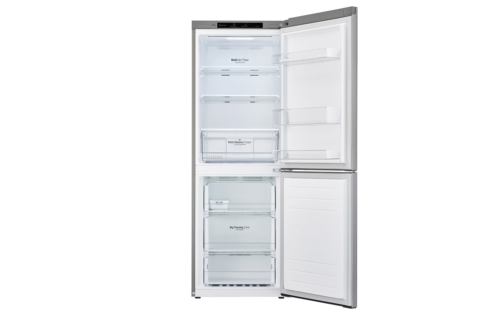 LG 24" Counter Depth Bottom Freezer Refrigerator with Smart Inverter, 10.8 cu.ft., LRDNC1004V