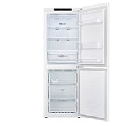 LG 24" Counter Depth Bottom Freezer Refrigerator with Smart Inverter, 10.8 cu.ft., LRDNC1004W