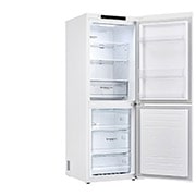 LG 24" Counter Depth Bottom Freezer Refrigerator with Smart Inverter, 10.8 cu.ft., LRDNC1004W