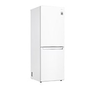 LG 24" Counter Depth Bottom Freezer Refrigerator with Smart Inverter, 10.8 cu.ft., LRDNC1004W