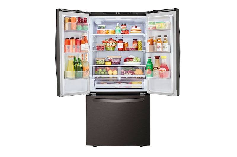LG 33'' Smudge Resistant French Door Refrigerator with Smart Cooling™ Plus, LRFCS2503D