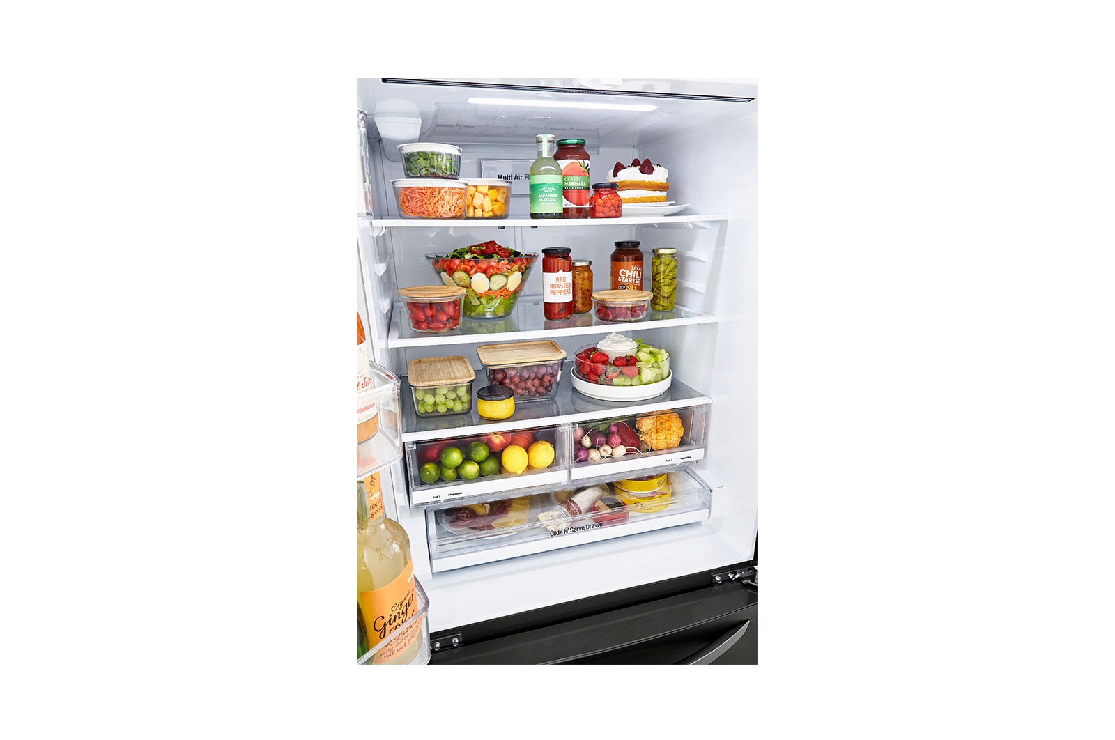 LG 33'' Smudge Resistant French Door Refrigerator with Smart Cooling™ Plus, LRFCS2503D