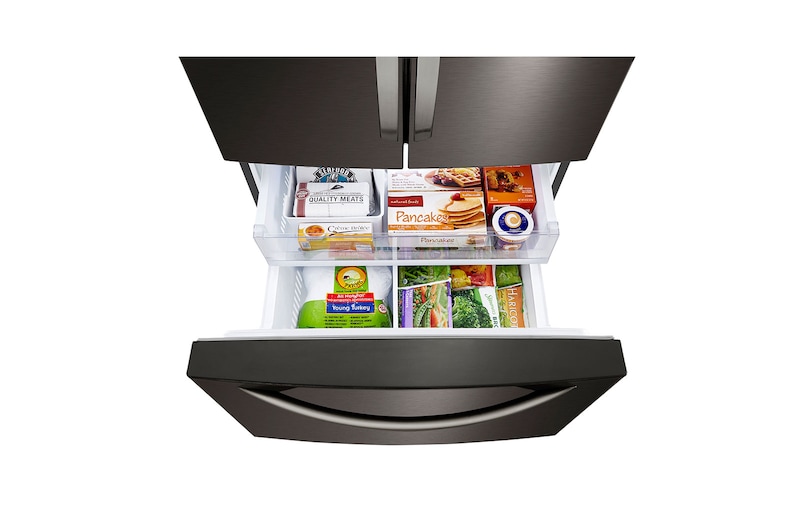 LG 33'' Smudge Resistant French Door Refrigerator with Smart Cooling™ Plus, LRFCS2503D