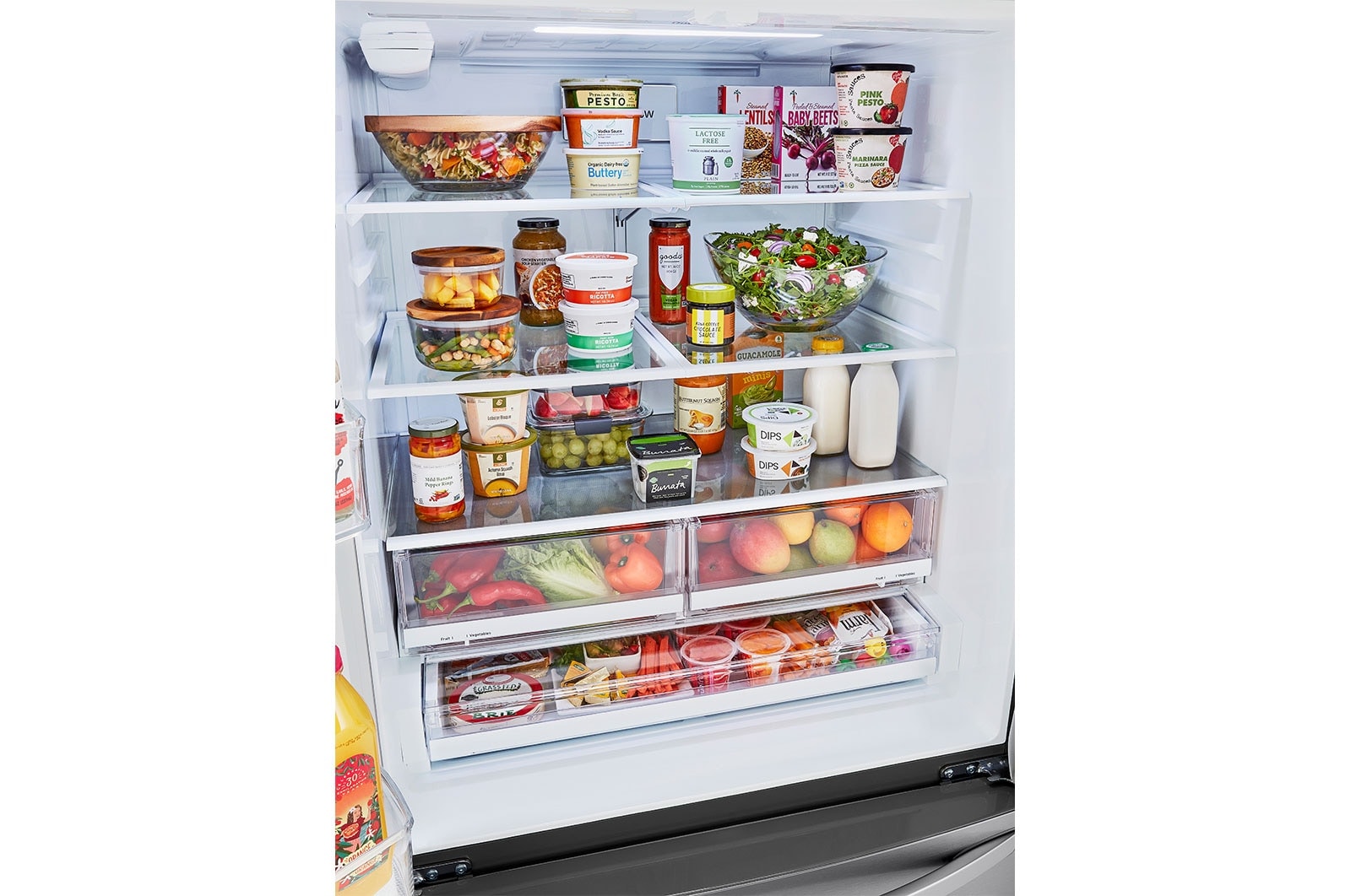 LG 29 cu. ft. Smart French Door Refrigerator, LRFCS29D6S