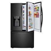 LG 36'' French Door Refrigerator with ThinQ® Technology with Water and Ice Dispenser, LRFDS3016M