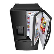 LG 36'' French Door Refrigerator with ThinQ® Technology with Water and Ice Dispenser, LRFDS3016M