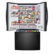 LG 36'' French Door Refrigerator with ThinQ® Technology with Water and Ice Dispenser, LRFDS3016M