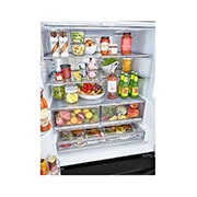 LG 36'' French Door Refrigerator with ThinQ® Technology with Water and Ice Dispenser, LRFDS3016M