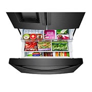 LG 36'' French Door Refrigerator with ThinQ® Technology with Water and Ice Dispenser, LRFDS3016M