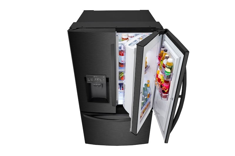 LG 36'' French Door Refrigerator with ThinQ® Technology with Water and Ice Dispenser, LRFDS3016M