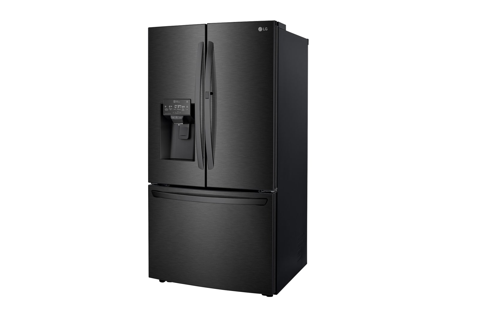 LG 36'' French Door Refrigerator with ThinQ® Technology with Water and Ice Dispenser, LRFDS3016M