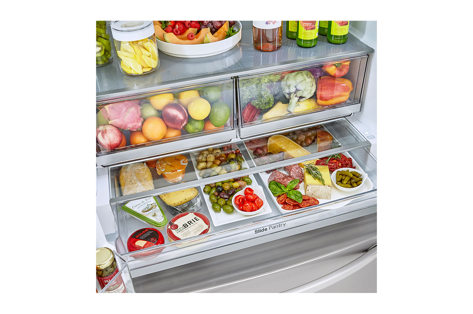 LG 30 cu.ft. Door-In-Door® Refrigerator with Craft Ice™, LRFDS3016S