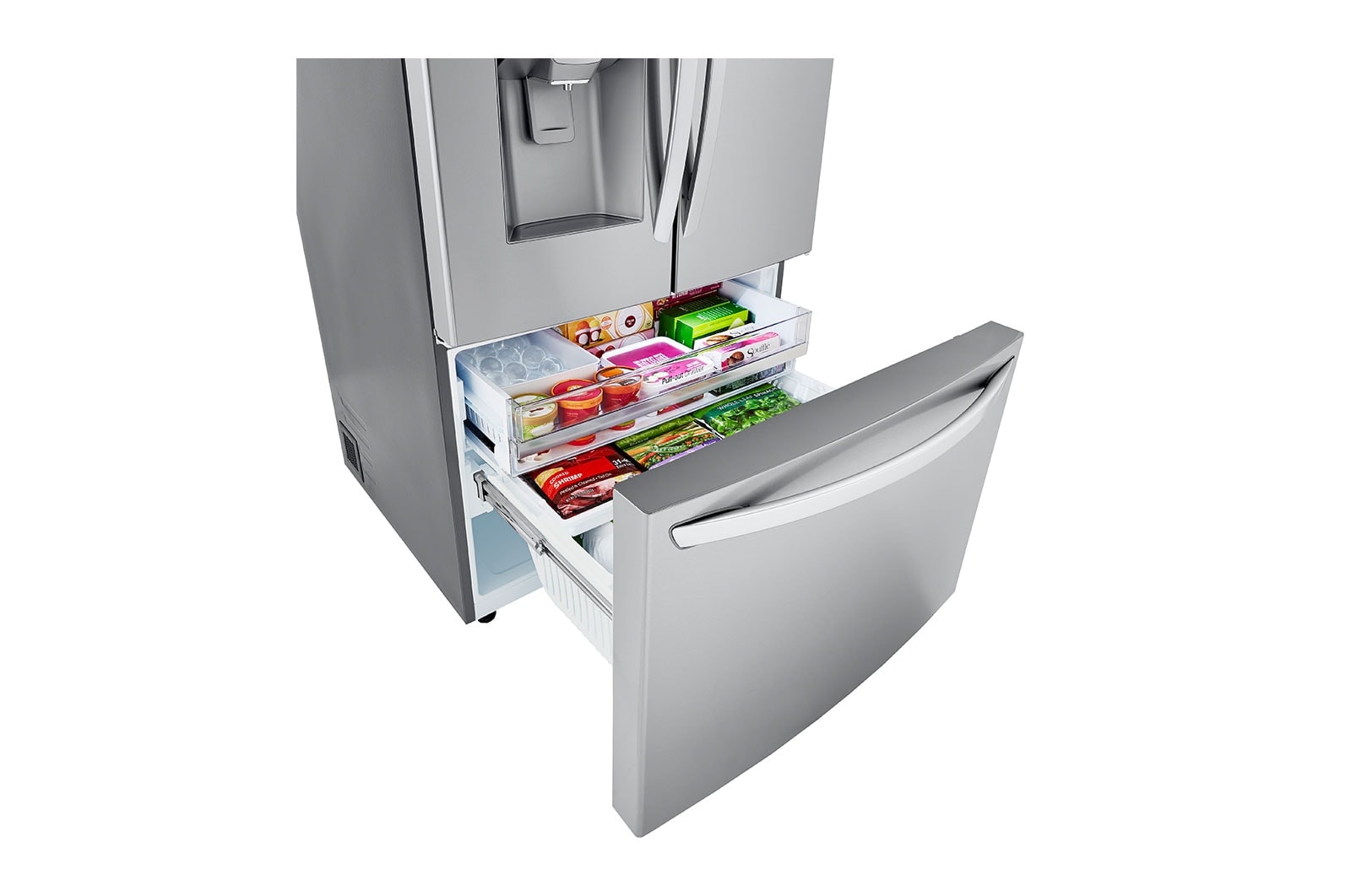LG 30 cu.ft. Door-In-Door® Refrigerator with Craft Ice™, LRFDS3016S